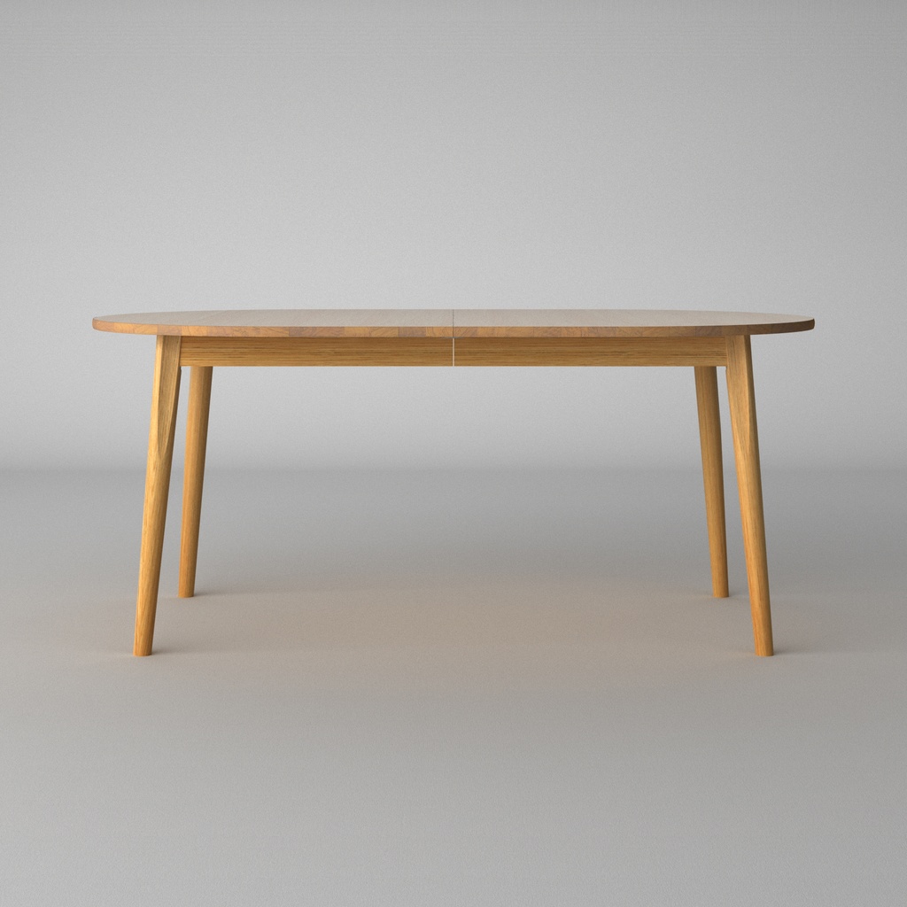 Oval 170x100 - Udtræksbord