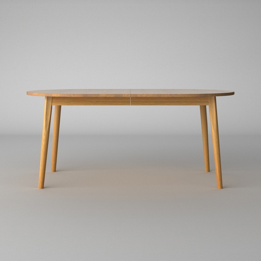Oval 170x100 - Udtræksbord